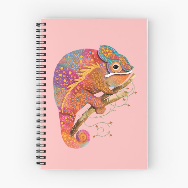 Item preview, Vibrant Rainbow Chameleon Colorful Lizard designed and sold by Karin Taylor.