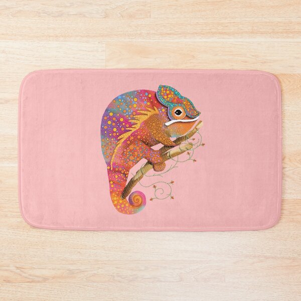 Item preview, Vibrant Rainbow Chameleon Colorful Lizard designed and sold by Karin Taylor.