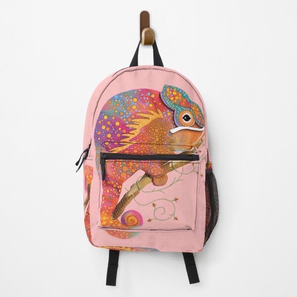 Item preview, Vibrant Rainbow Chameleon Colorful Lizard designed and sold by Karin Taylor.