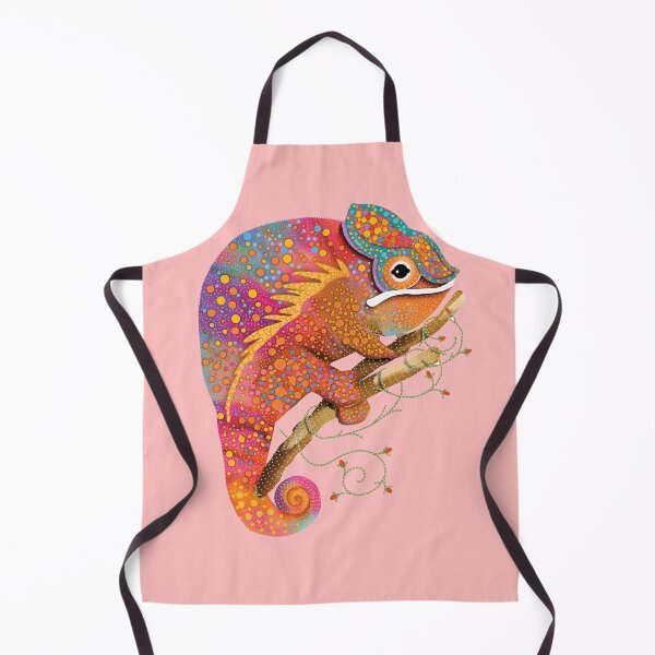Item preview, Vibrant Rainbow Chameleon Colorful Lizard designed and sold by Karin Taylor.