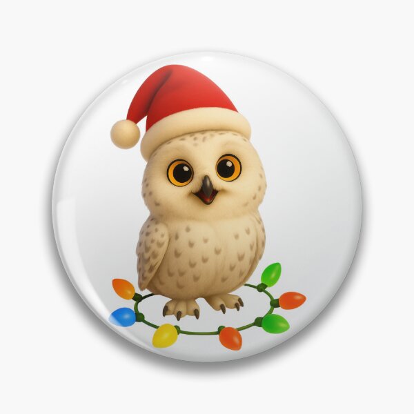 Item preview, Christmas Snowy Owl designed and sold by Sillytoe.