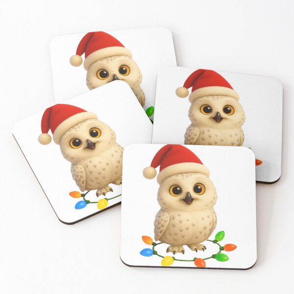 Item preview, Christmas Snowy Owl designed and sold by Sillytoe.