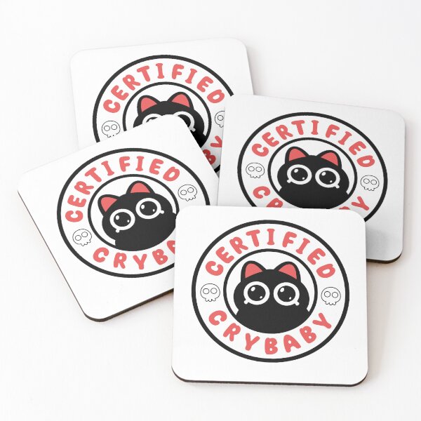 Item preview, Certified Crybaby Cute Sad Cat Graphic designed and sold by Artthree.