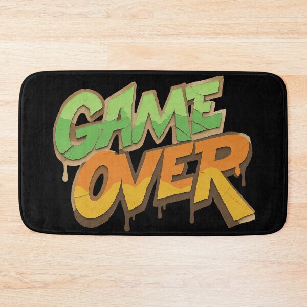 Item preview, Retro Drip Game Over Typography designed and sold by Khadigadesings.