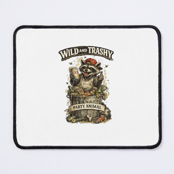 Item preview, Wild And Trashy Raccoon designed and sold by HayoH.
