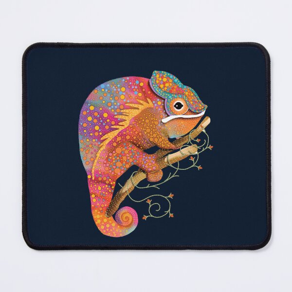 Item preview, Vibrant Rainbow Chameleon Colorful Lizard designed and sold by Karin Taylor.