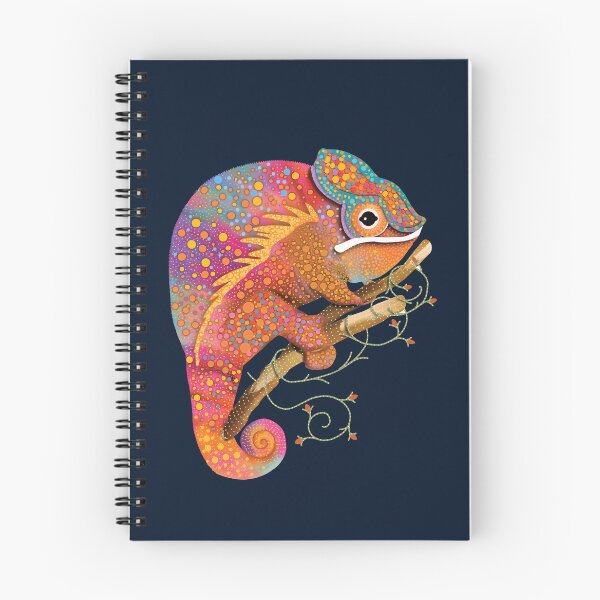 Item preview, Vibrant Rainbow Chameleon Colorful Lizard designed and sold by Karin Taylor.