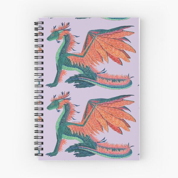 Item preview, Pretty tropical dragon in Gouache paints  designed and sold by WolfRaven Creations.