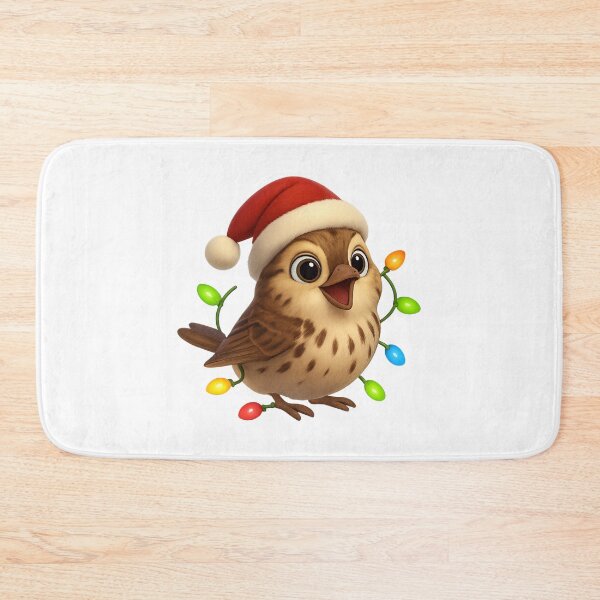 Item preview, Christmas Song Sparrow designed and sold by Sillytoe.