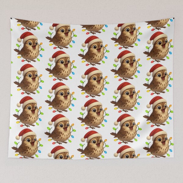 Item preview, Christmas Song Sparrow designed and sold by Sillytoe.