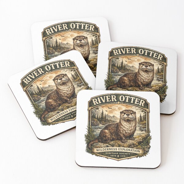 Item preview, River Otter Wilderness Exploration Heritage Design designed and sold by PawverseDesigns.