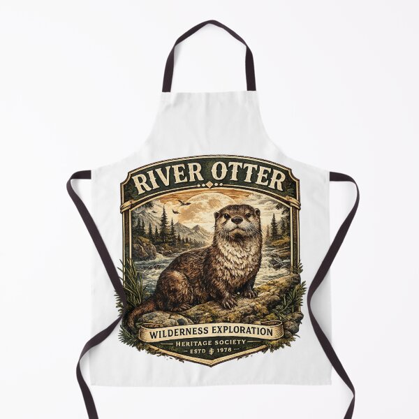 Item preview, River Otter Wilderness Exploration Heritage Design designed and sold by PawverseDesigns.