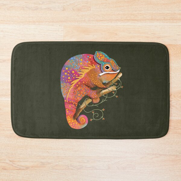 Item preview, Vibrant Rainbow Chameleon Colorful Lizard designed and sold by Karin Taylor.