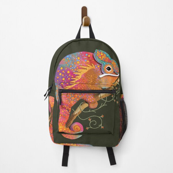 Item preview, Vibrant Rainbow Chameleon Colorful Lizard designed and sold by Karin Taylor.