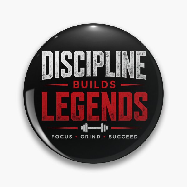 Item preview, Discipline Builds Legends Shirt | Gym Motivation | Fitness Mindset | Success Quote designed and sold by littlestore.