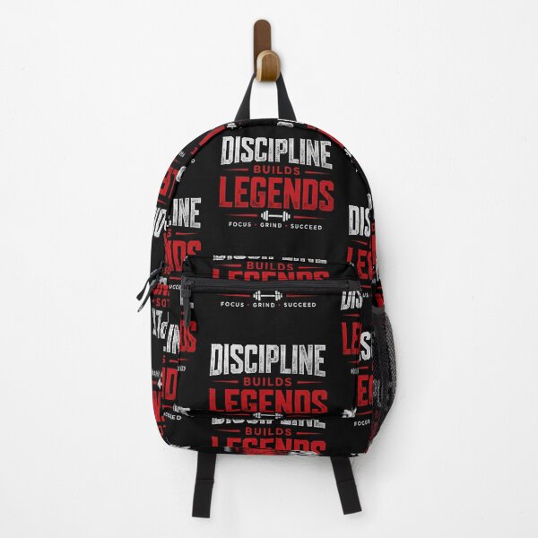 Artikelvorschau, T-Shirt „Disziplin formt Legenden“ | Motivation im Fitnessstudio | Fitness-Mindset | Erfolgszitat entworfen und verkauft von littlestore.