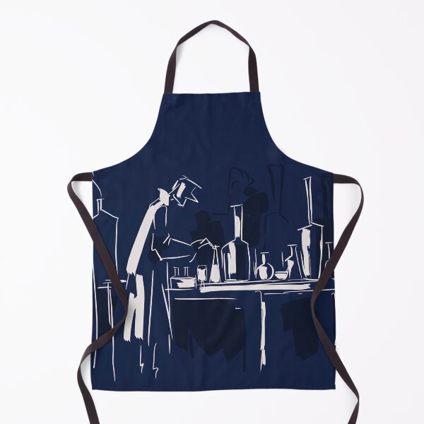 Item preview, Chemist - Blue Abstract Art designed and sold by shadow-bloom.