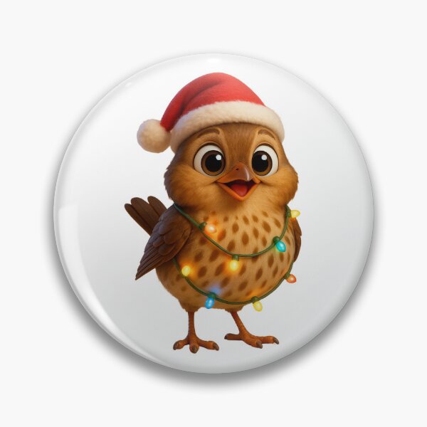 Item preview, Christmas Song Thrush designed and sold by Sillytoe.