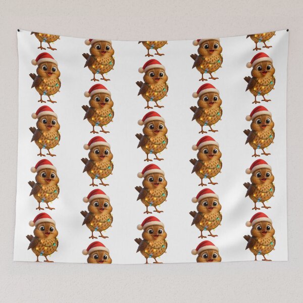 Item preview, Christmas Song Thrush designed and sold by Sillytoe.