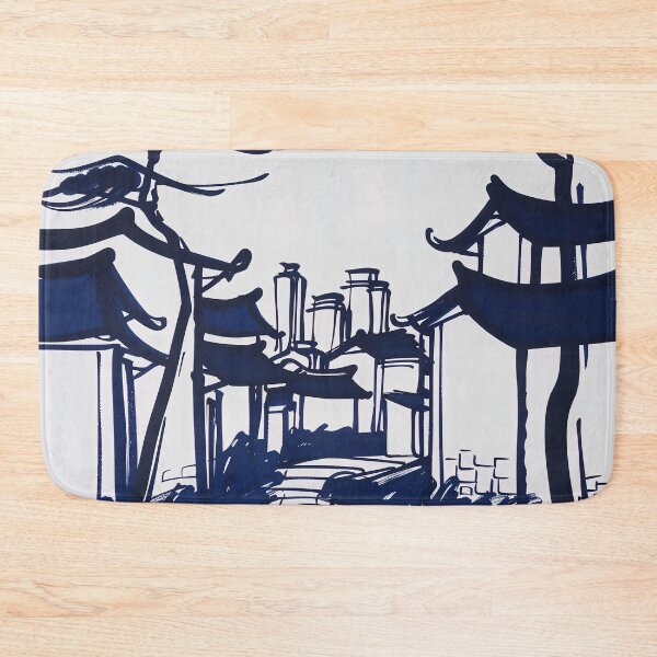 Item preview, Chengdu, China - Blue Abstract Art designed and sold by shadow-bloom.
