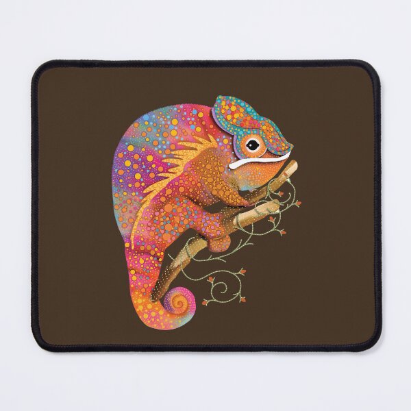 Item preview, Vibrant Rainbow Chameleon Colorful Lizard designed and sold by Karin Taylor.