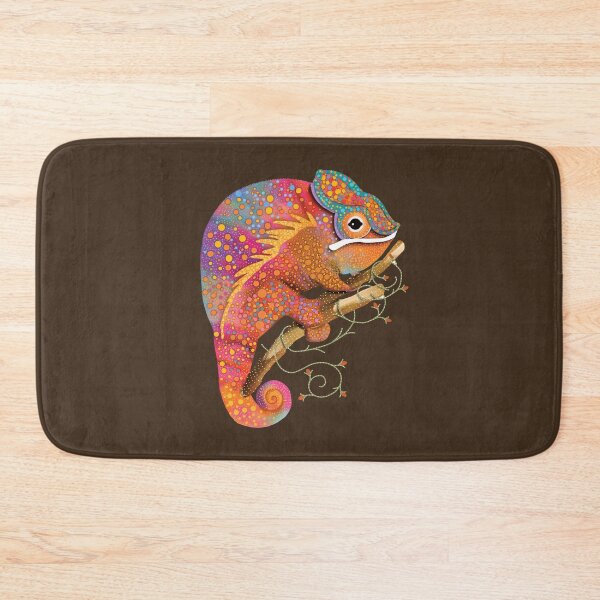 Item preview, Vibrant Rainbow Chameleon Colorful Lizard designed and sold by Karin Taylor.