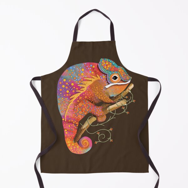 Item preview, Vibrant Rainbow Chameleon Colorful Lizard designed and sold by Karin Taylor.