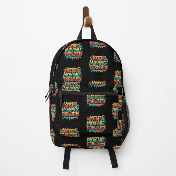 Item preview, Keep Moving Forward Colorful Urban Graffiti Typography designed and sold by Khadigadesings.