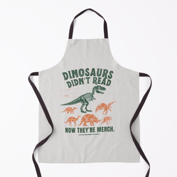 Item preview, Dinosaurs Didn't Read Now They're Merch Funny Vintage Fossil T-Shirt, Bookish Dinosaur Tee, Sarcastic Reading Lover Gift designed and sold by Tws-Tees.