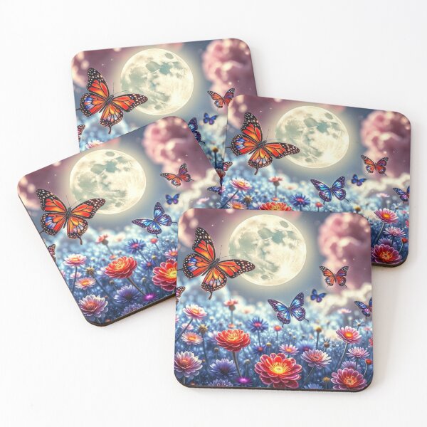 Item preview, Butterfly Moon Garden Wall Art designed and sold by BeautifulVirtues.