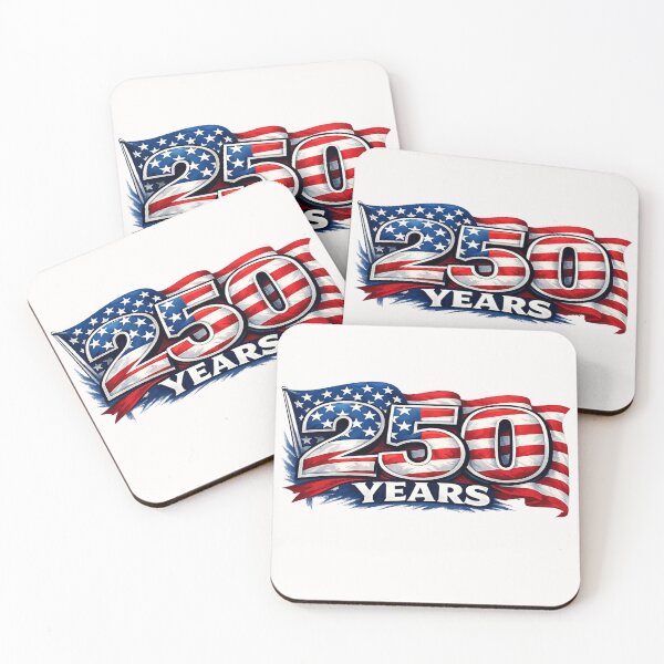 Item preview, 250 Years of Freedom American Flag Independence Day 1776–2026 designed and sold by Jack W Art.