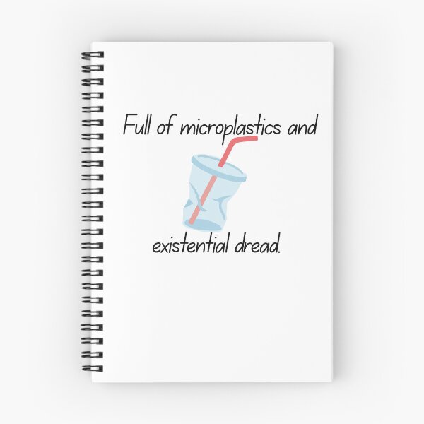 Item preview, Microplastics and existential dread designed and sold by Ali107.