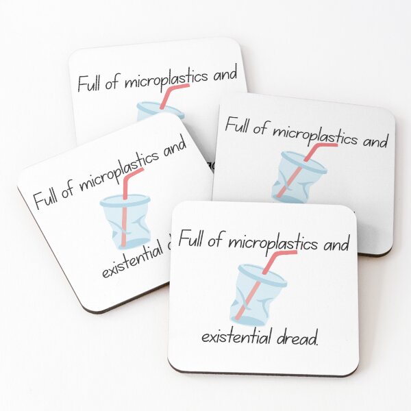 Item preview, Microplastics and existential dread designed and sold by Ali107.