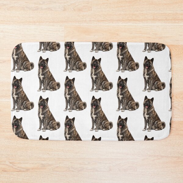 Item preview, American Akita Dog Brindle designed and sold by BackgroundND.