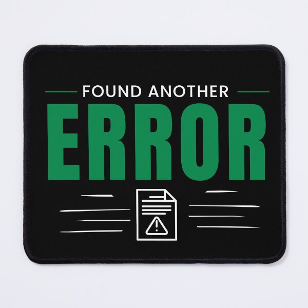 Item preview, Found Another Error | Funny Accountant Gift for CPA, Auditor & Bookkeeper designed and sold by FCA SIR MERCH .