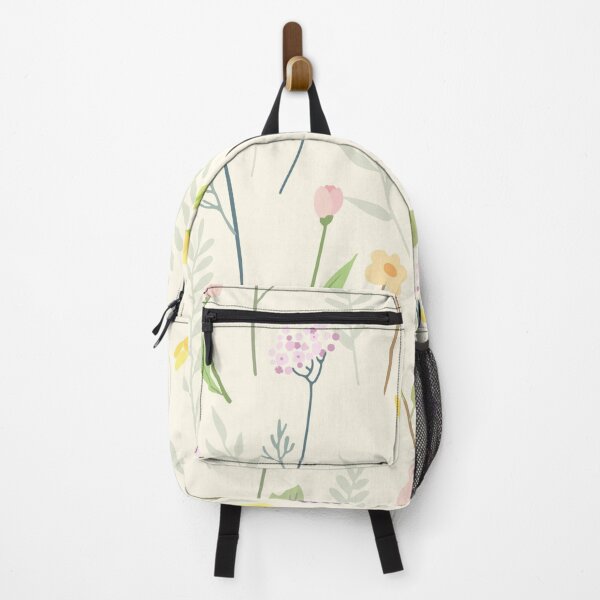 Item preview, Pastel Wildflower Garden Seamless Pattern | Soft Botanical Floral Meadow Design designed and sold by RJACreative.