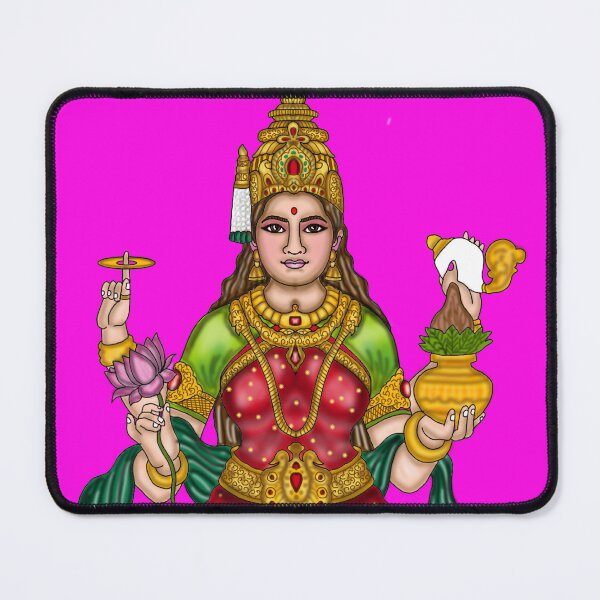 Item preview, Goddess Lakshmi Artwork | Divine Hindu Goddess Digital Painting Illustration  Description designed and sold by Harshit_Digital_Arts.