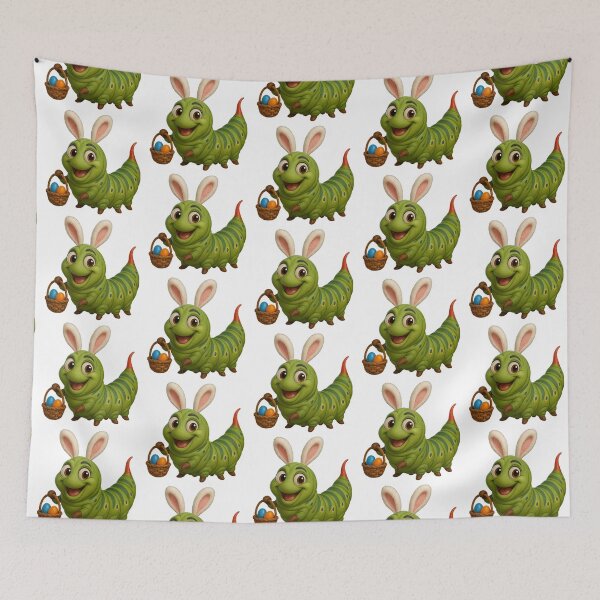 Item preview, Easter Hawk Moth Caterpillar designed and sold by Sillytoe.