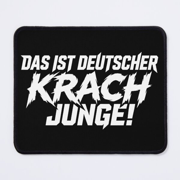 Item preview, Das ist deutscher Krach, Junge! - Uptempo Hardcore Typography Weiß designed and sold by SPAZE-Typo.