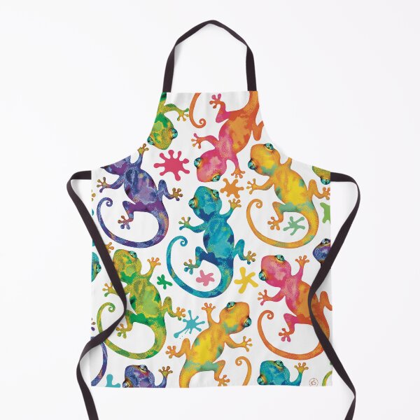 Item preview, Rainbow Gecko Lizards Colorful Reptiles designed and sold by Karin Taylor.