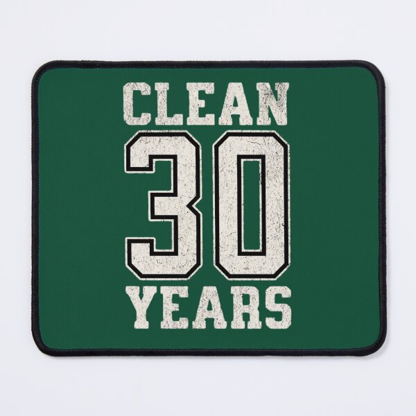 Item preview, Clean Sober For 30 Years Bold Font designed and sold by NosandEdgy.