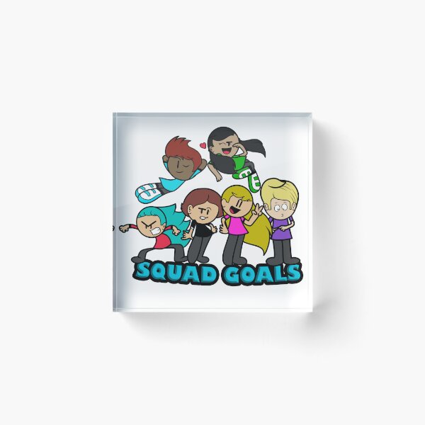 Item preview, Cute Cartoon Squad Goals - Anime Chibi Friends Group designed and sold by EscuadronLumen.