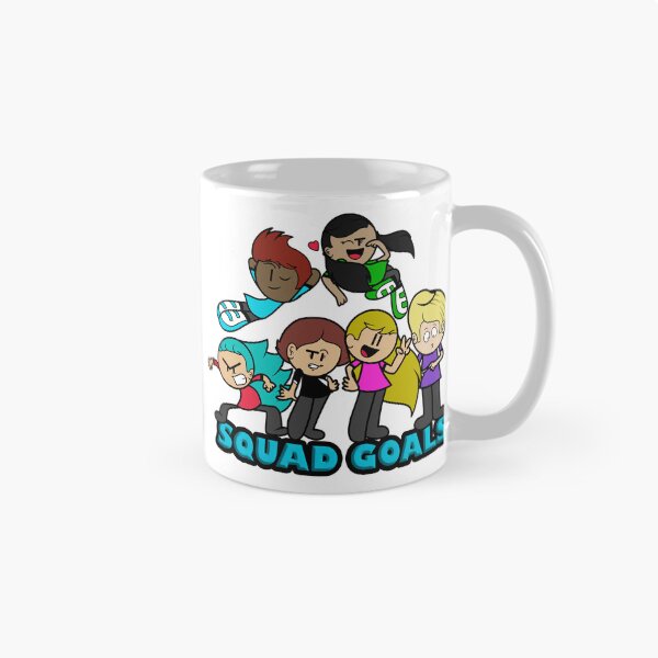 Item preview, Cute Cartoon Squad Goals - Anime Chibi Friends Group designed and sold by EscuadronLumen.