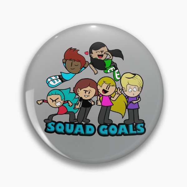 Item preview, Cute Cartoon Squad Goals - Anime Chibi Friends Group designed and sold by EscuadronLumen.