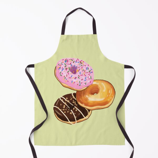 Item preview, Pink and chocolate donut with colorful sprinkles   designed and sold by Juntixfae.
