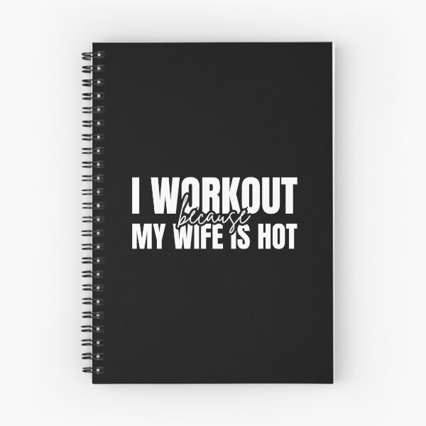 Item preview, I Workout Because My Wife Is Hot Gym Husband Men designed and sold by Dondonmart.