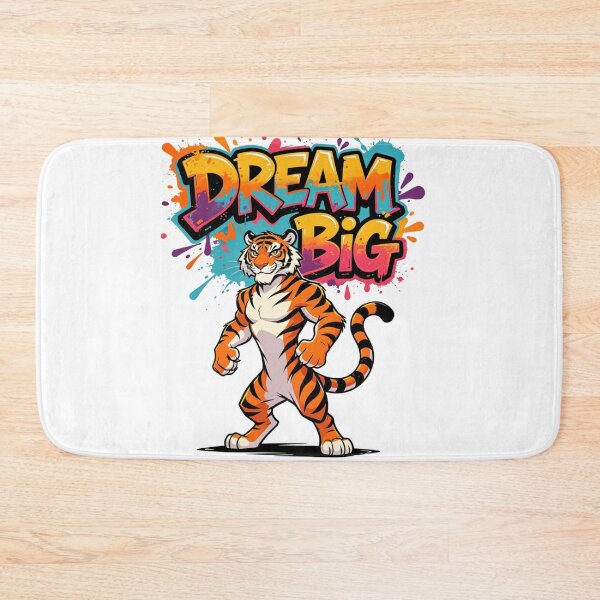 Item preview, Dream Big Tiger Vibrant Art designed and sold by LINSSEX Style • Urban & Sport Streetwear.