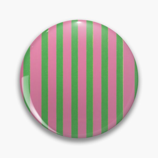 Item preview, Pink Green Cabana Stripe Pattern designed and sold by bubblegoth.