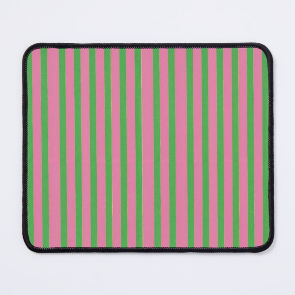 Item preview, Pink Green Cabana Stripe Pattern designed and sold by bubblegoth.
