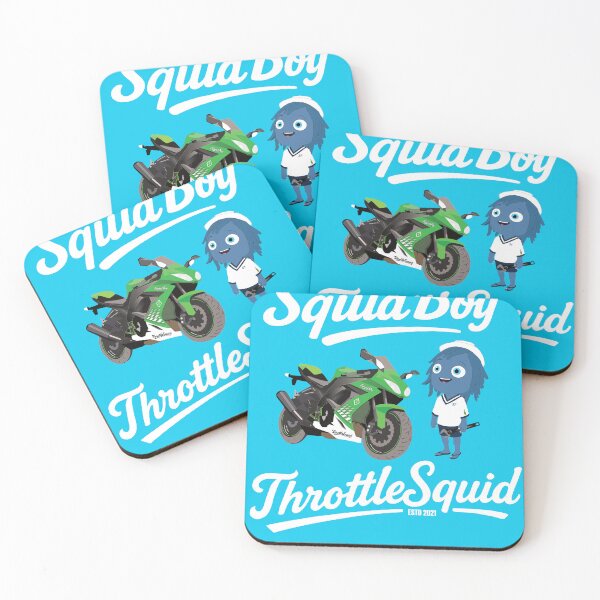 Aperçu de l'œuvre SquidBoy ThrottleSquid avec sa ZX10R créée et vendue par Piss Take .